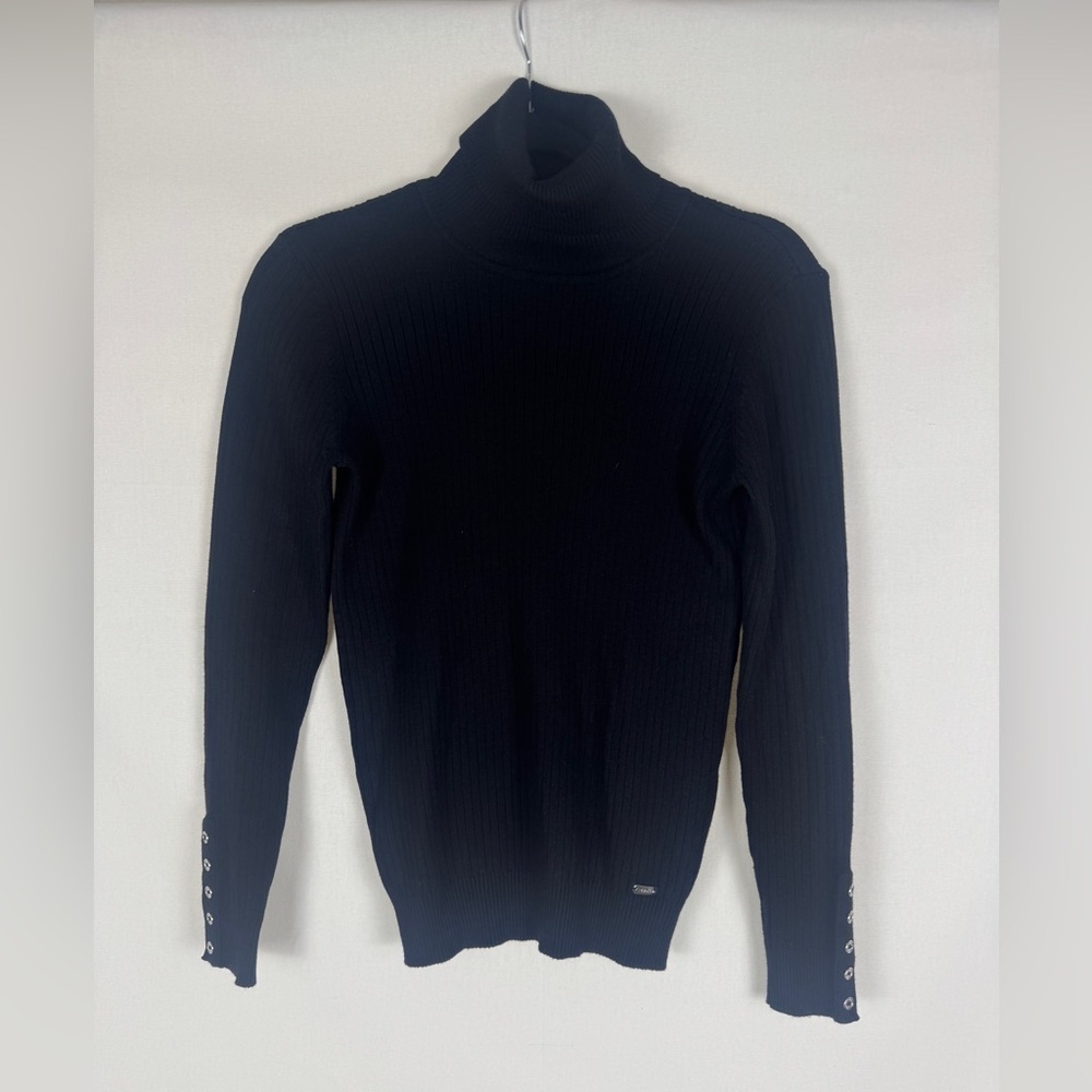 Women’s CalvinKlein Black Turtleneck Sweater